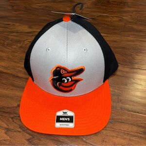 New Genuine Merchandise Low Profile Baltimore Orioles 3Tone Bird Fitted Hat